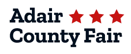 Adair County Fair Booth